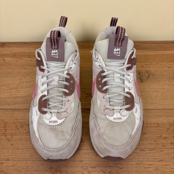 NIKE Air Max 90 Futura Shoes Mauve/Pink Women Size 8 Casual Running Athletic - Picture 3 of 12
